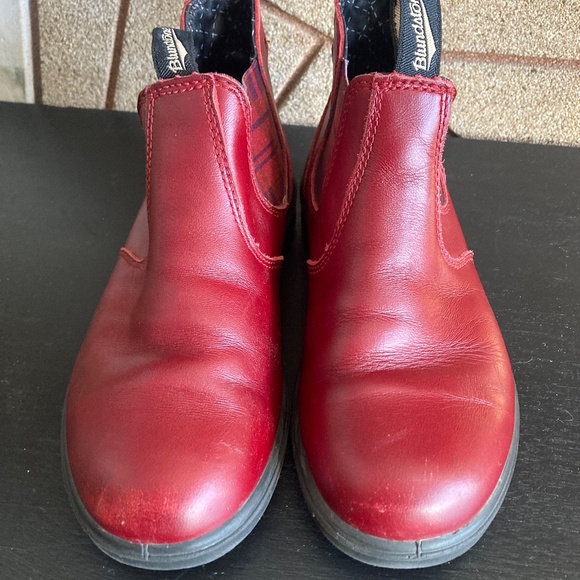 Blundstone With Tartan Chelsea Boots Youth Unisex 3 - Picture 5 of 10